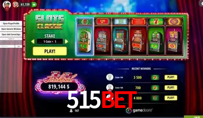 Descubra o Mundo do Cassino Online com 515bet